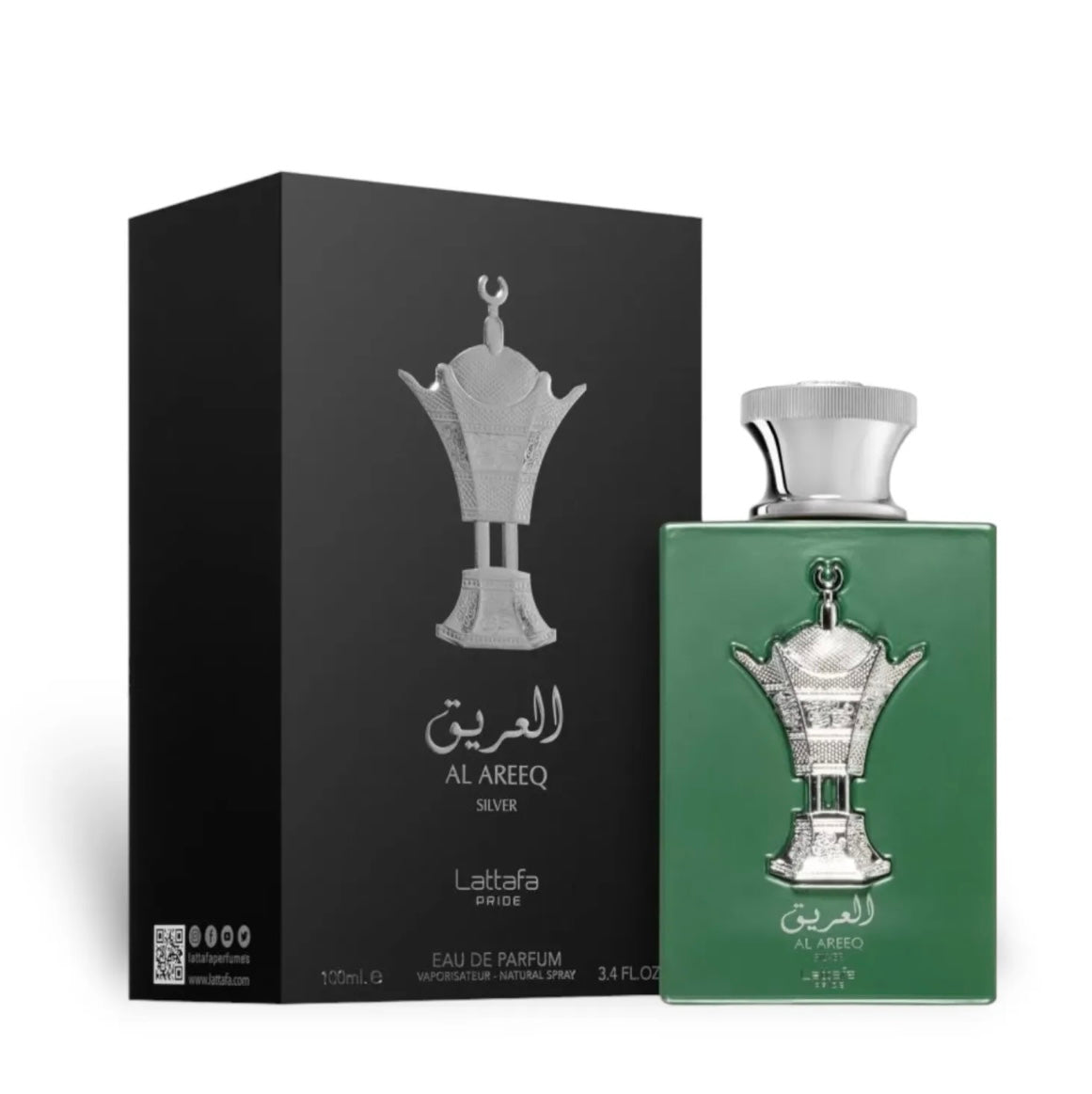 Al Areeq Silver 100ml EDP by Lattafa